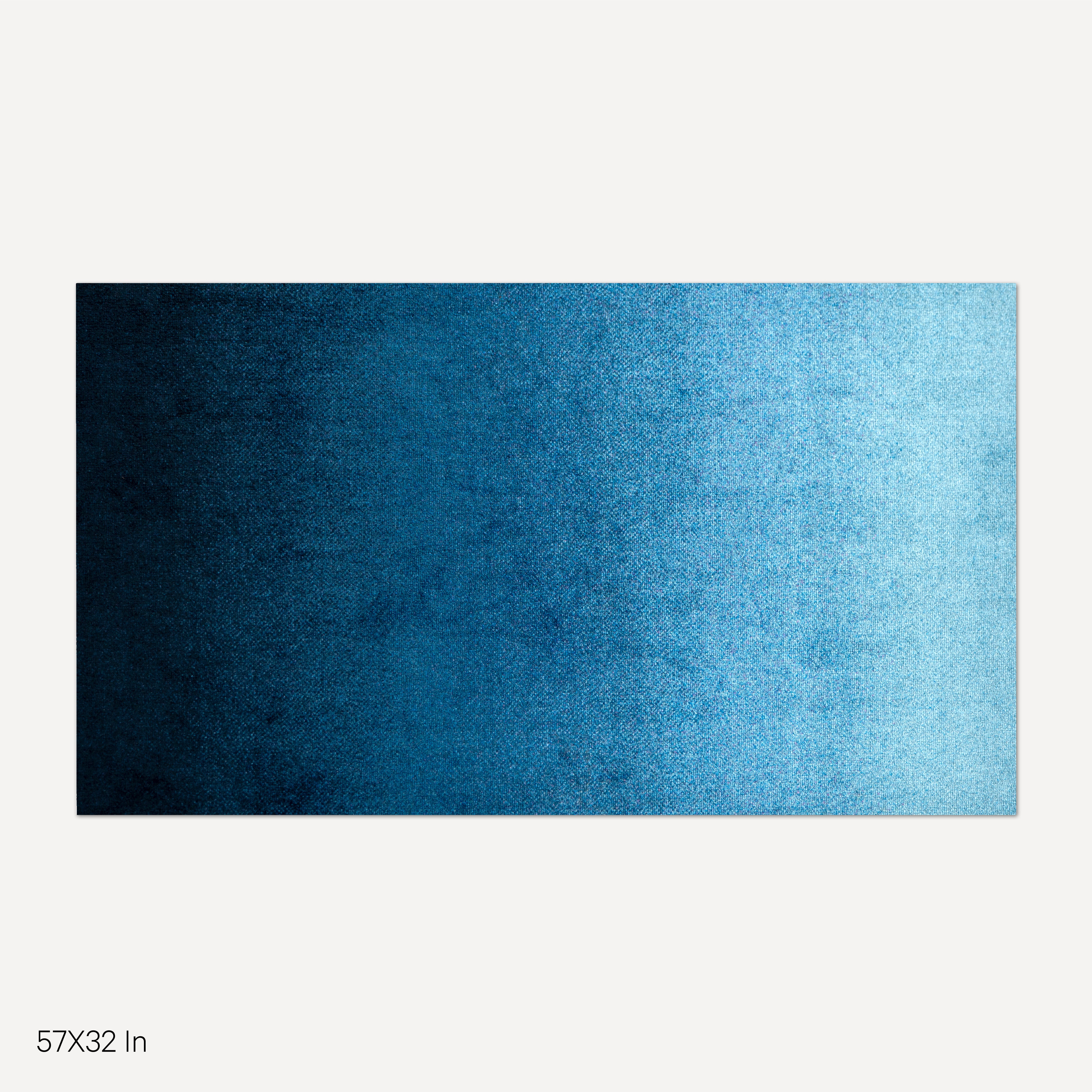 Heymat Dis Fjord Blue Ombre Gradient Doormat