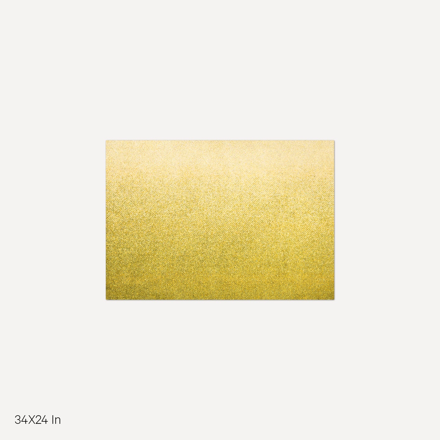Heymat Dis Moss Yellow Ombre Gradient Doormat