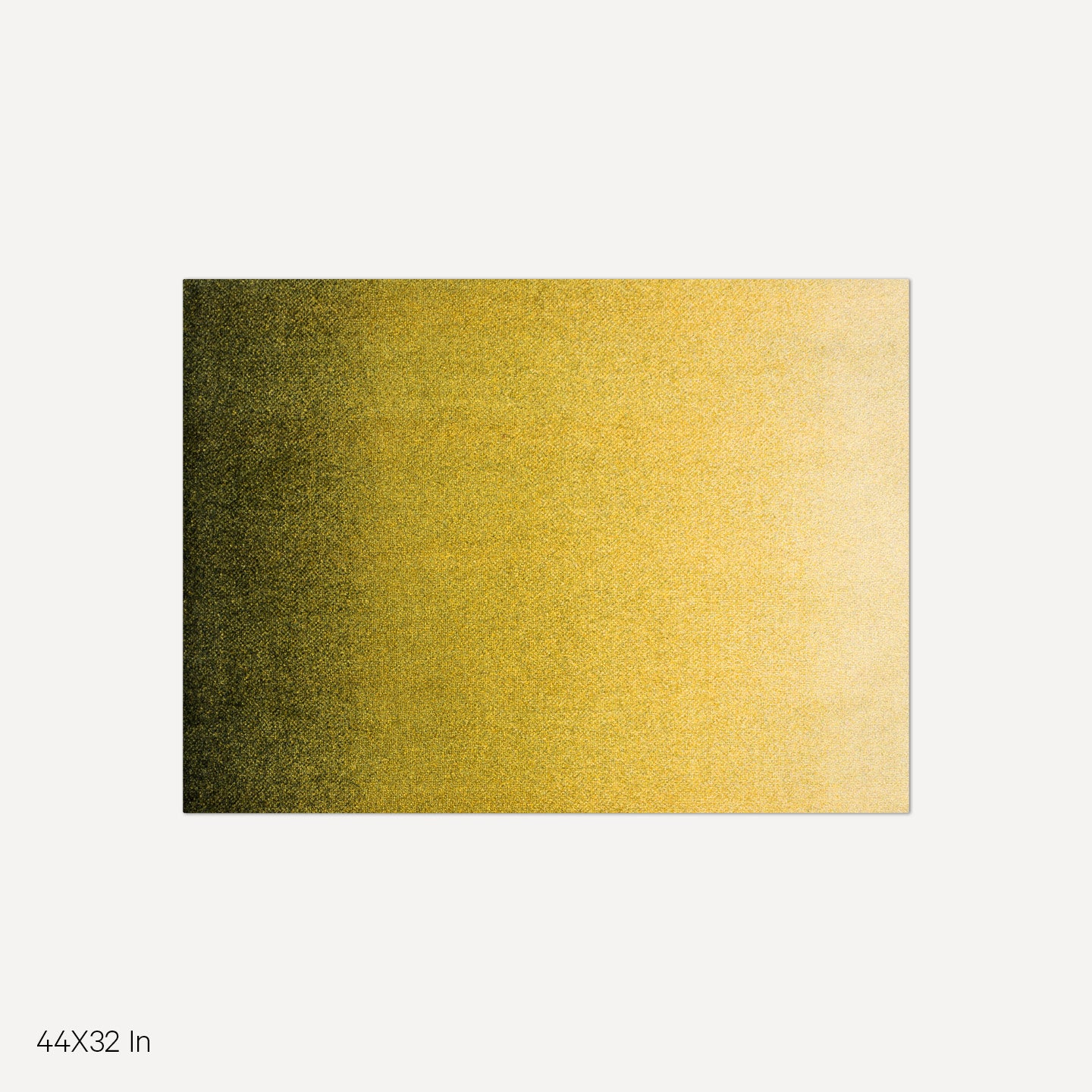 Heymat Dis Moss Yellow Ombre Gradient Doormat