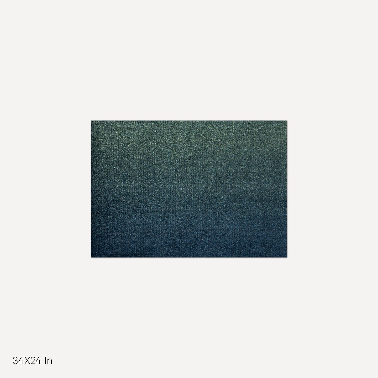 Heymat Dis Ocean Green Ombre Gradient Doormat