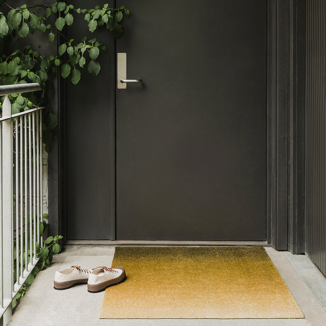 Heymat Dis Moss Yellow Ombre Gradient Doormat